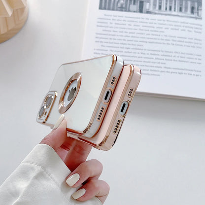 Luxury Fashion Plating Shockproof Case For iPhone: Silicone Protective Soft Cover Accessories