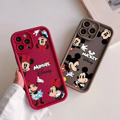 Disney Musse Pigg Minnie Mouse Söt Silikontelefonfodral