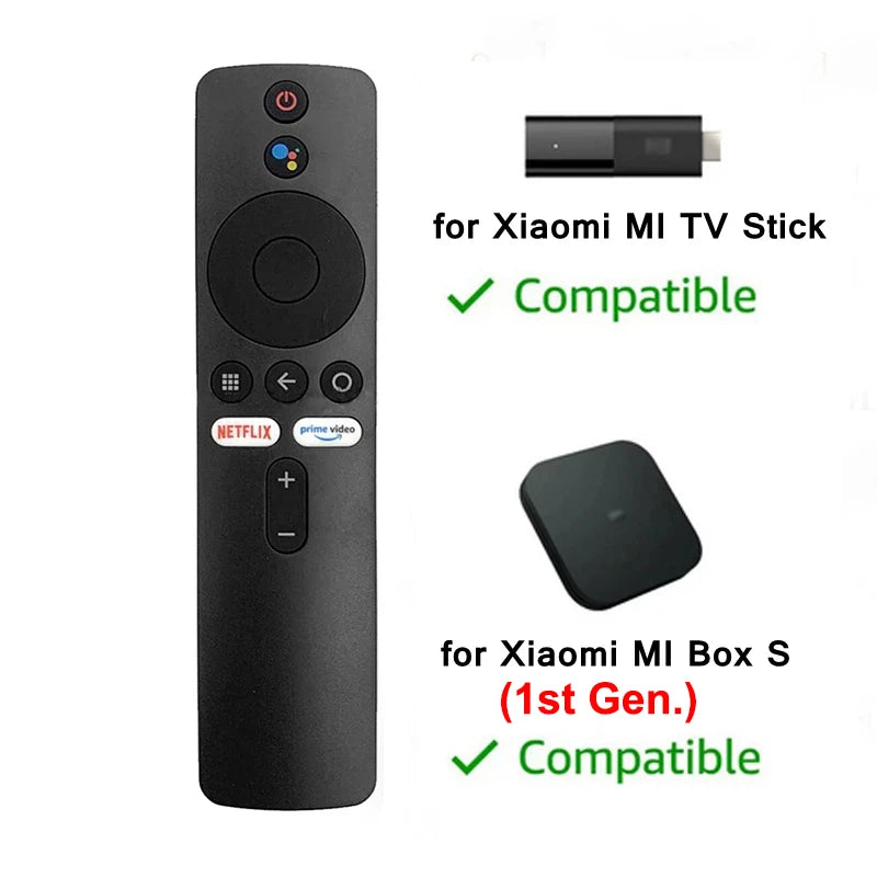 För Xiaomi MI Box S Bluetooth Röstfjärrkontroll XMRM-006 Smart TV Box MI TV Stick MDZ-22-AB MDZ-24-AA Google Assistant