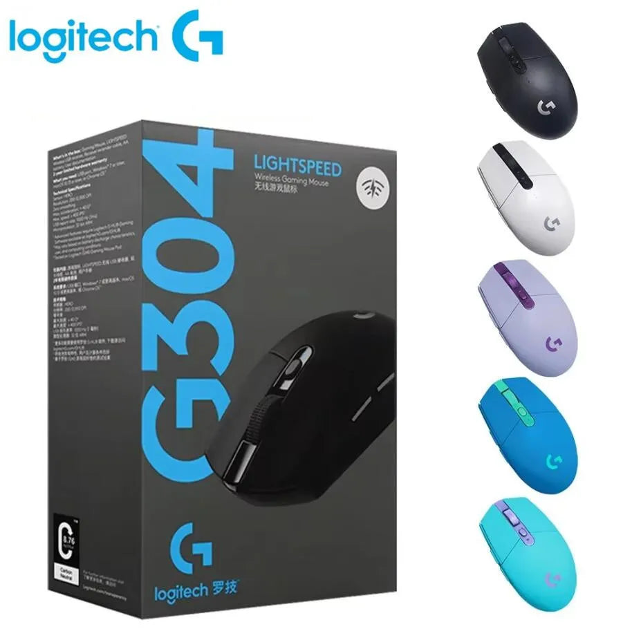 Logitech G304 Wireless Mouse Gaming Esports Möss Office Stationär bärbar datormus (Inkluderar ej batterier)