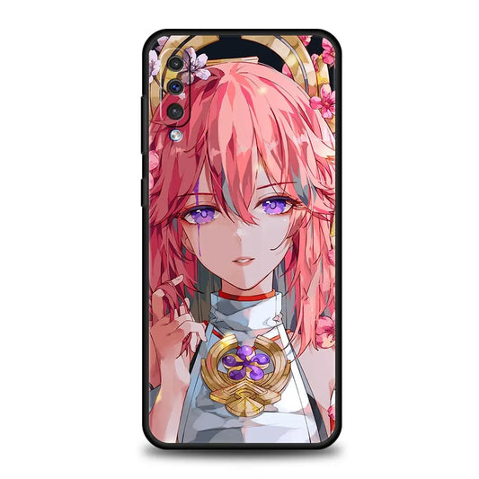 Phone Case For Samsung Genshin Impact Hu Tao Xiao