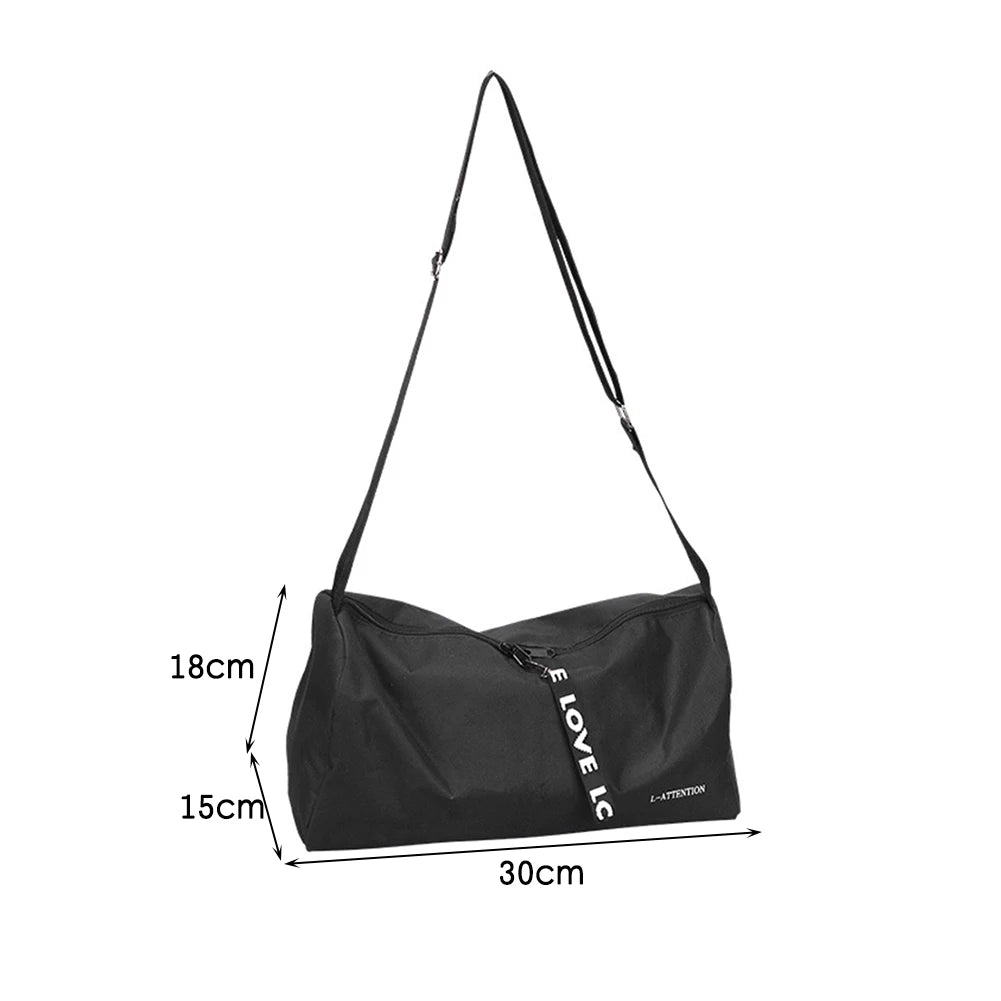 Portable Outdoor Fitness Gym Bags Multifunction Fashion Fitness Travel Handbag 600D Nylon Adjustable Strap for Weekend Training