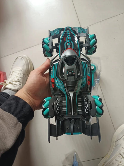 RC-bil med LED-ljus – 2,4G radiofjärrkontroll, höghastighetssport F1 Formel Racing Car, Gesture Control, Supercar Toy for Boys