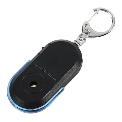 Smart Find Locator Anti-Lost Key Finder Nyckelring Vissling Pip Ljudkontroll LED Ficklampa Bärbar Bilnyckel Mini Finder