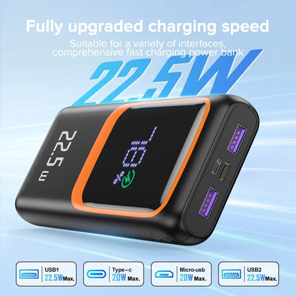 20000mAh Portable Power Bank with 22.5W Fast Charging