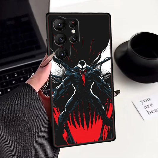 Avengers Venom Hulk Black Telefonfodral – Kompatibel med Samsung Galaxy