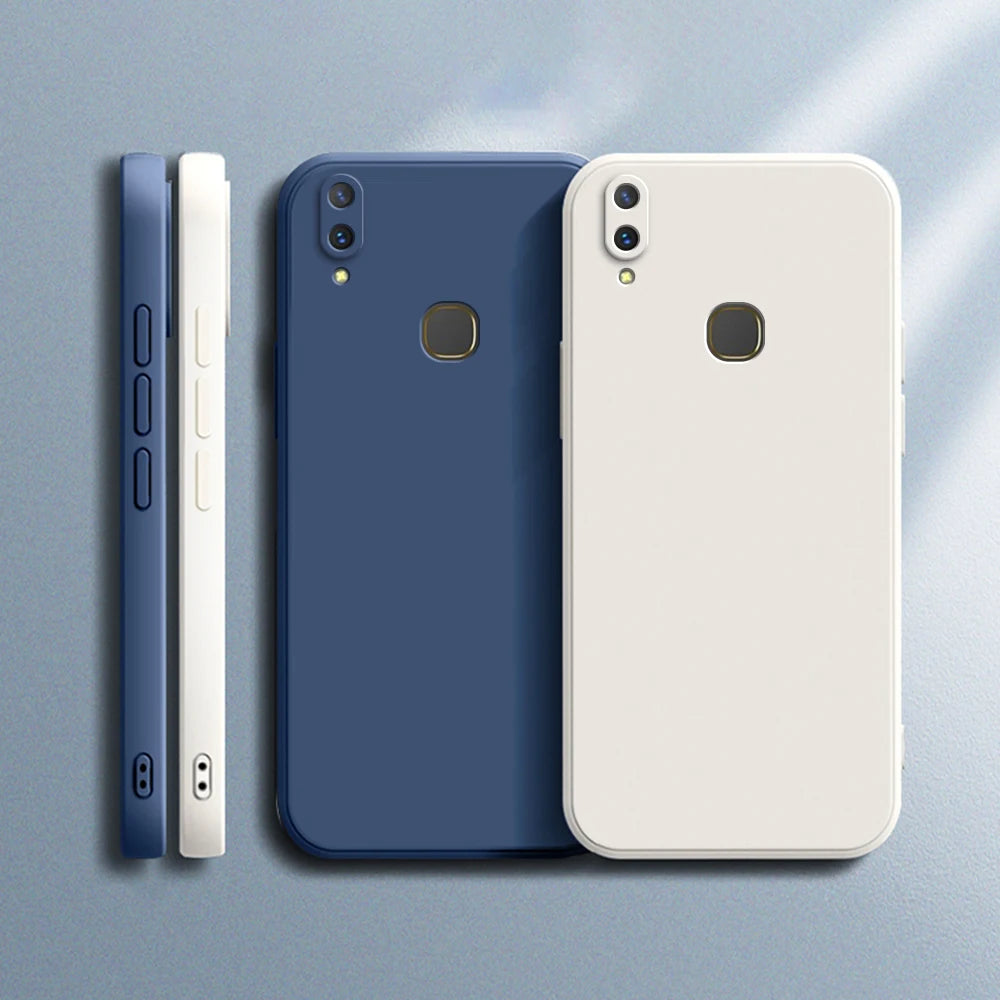 Luxury Liquid White Silicone Phone Case for Xiaomi Redmi Note 5 6 7 8 8T 9 9s 10S 10 Pro Fundas Redmi 8 8A 9 9A 9C 10A 10C Cover Case