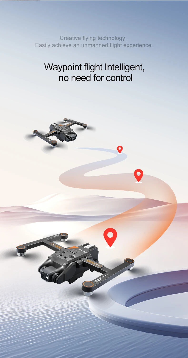 RG 700Pro RC Drone GPS Obstacle Avoidance Aerial Photography HD Dual Camera Quadcopter Brushless Motor Helicopter Kid Adult Toy