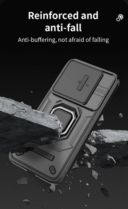 Shockproof Armor Phone Case for Xiaomi Redmi Note Series with 4G/5G Compatibility