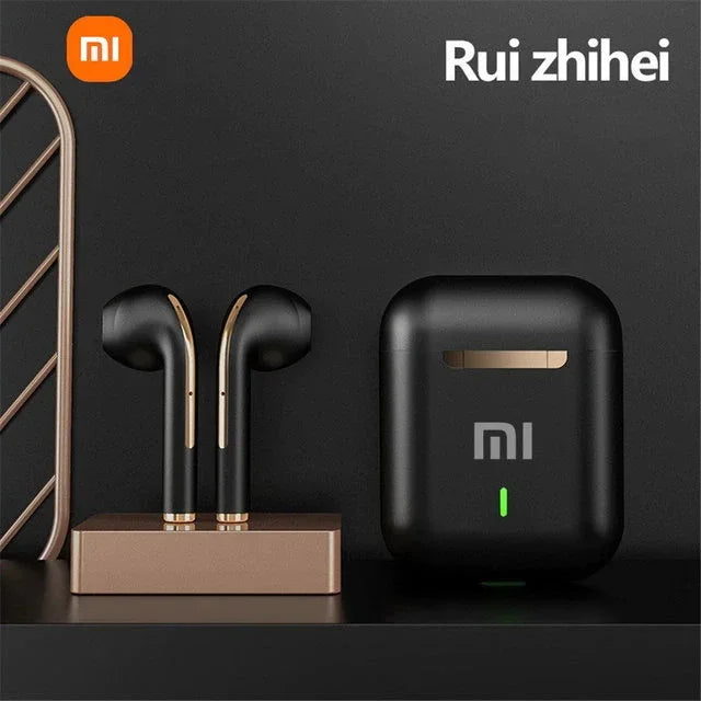 Xiaomi J18 trådlös hörlur HiFI In-ear Stereo med mikrofon Bluetooth Touch Vattentät brusreducerande olika hörlurar