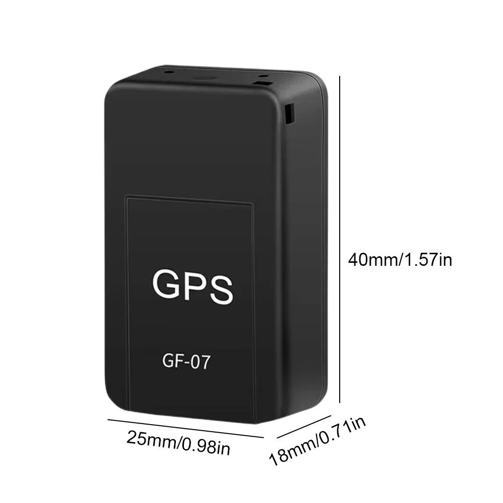 GF-07 Mini GPS Tracker Bilspårare Realtidsspårningsenhet Magnetfäste Stöldskydd SIM Meddelande Positioner Anti-lost Locator