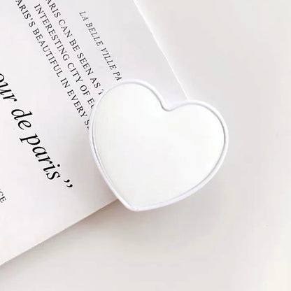 Cute Heart Sockets Grip Stand Universal Phone Holder Finger Ring Holder Griptok Stand Back Cover Clip Sticker Phone Accessories