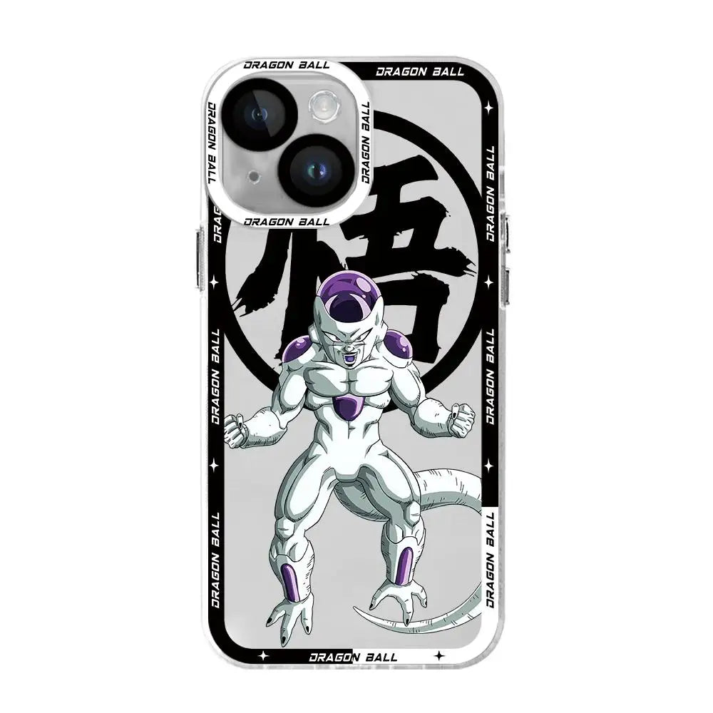 Anime Dragon Ball telefonfodral för Apple iPhone-modeller – Silikonskal för iPhone