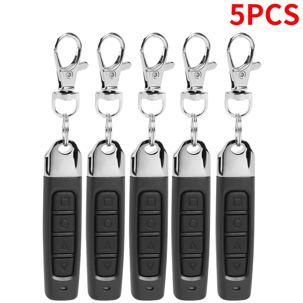 1/5PCS 433MHz Auto Copy Remote Control Electric Garage Door Opener Remote Controller Duplicator Clone Cloning Code Transmitter