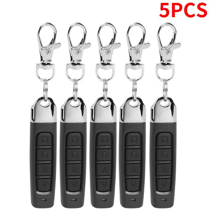 1/5PCS 433MHz Auto Copy Remote Control Electric Garage Door Opener Remote Controller Duplicator Clone Cloning Code Transmitter