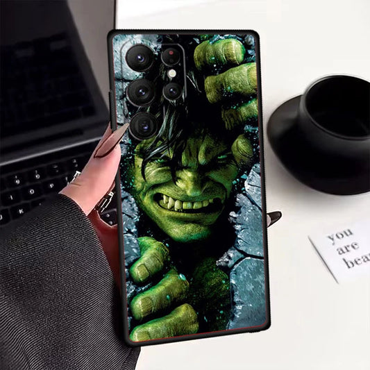 The Avengers Venom Hulk Black Phone Case – Compatible with Samsung Galaxy