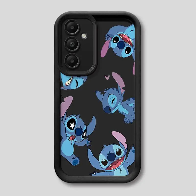 Black Stitch phone case matte for samsung galaxy