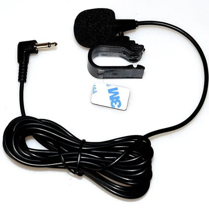 Car Audio Microphone 3.5mm Clip Jack Plug Mic Stereo Mini Wired External Microphone For Auto DVD Radio Professionals