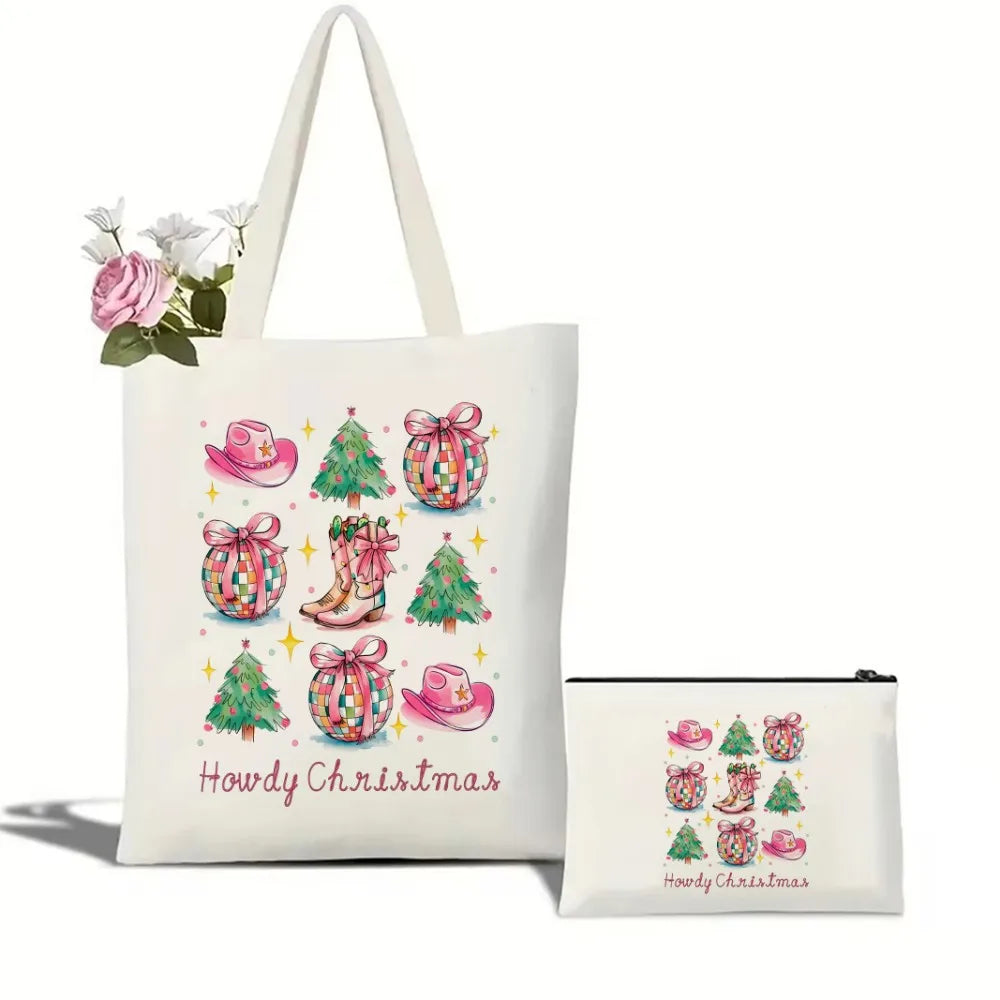 Christmas Tote & Cosmetic: Travel Gifts