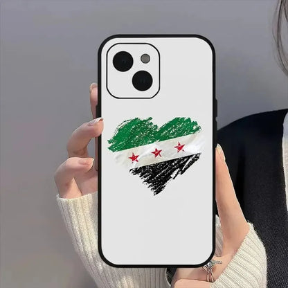 Syrian Revolution Flag Case For iPhone: Funda