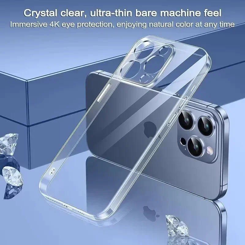 Clear Phone Case For iPhone 15