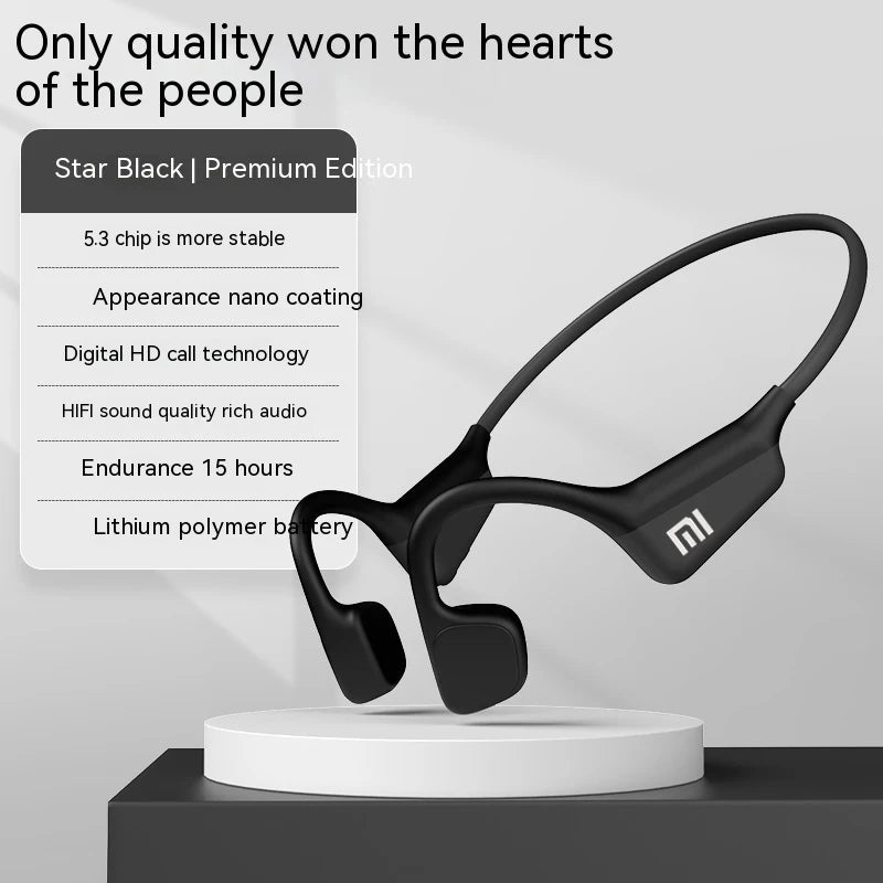 XIAOMI Wireless A20 Neckband Earphone Bluetooth Sport Earbud Bone Conduction Waterproof Headset Touch Control With Mic Headphone