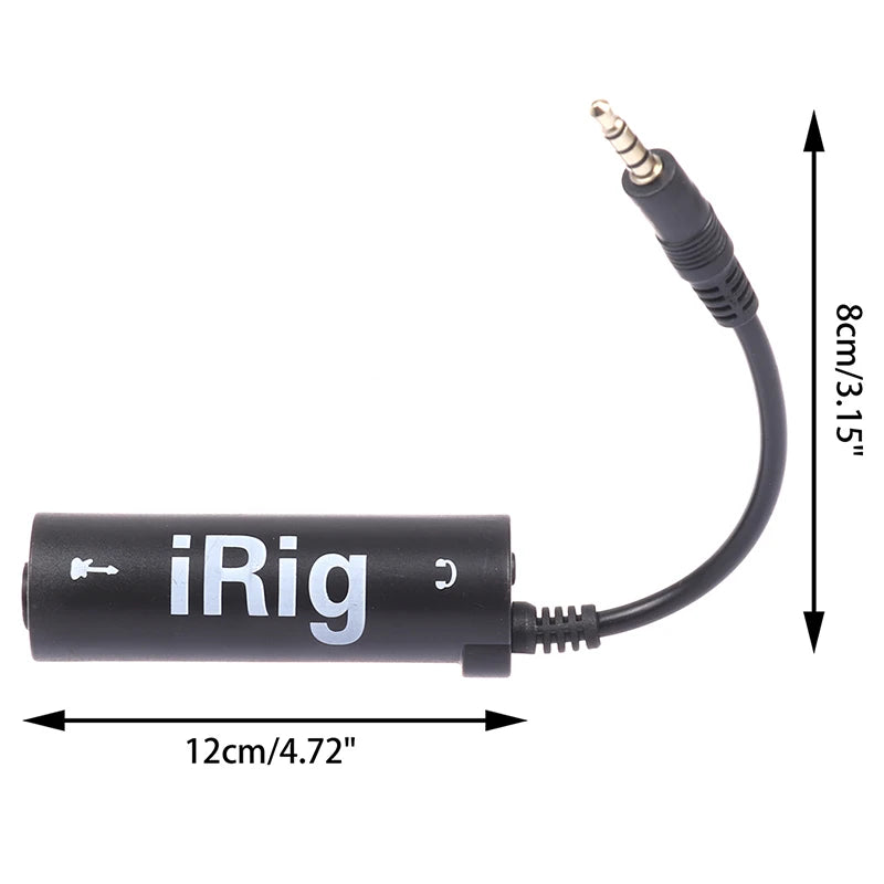 I-Rig Converter Replacement Guitar irig Guitar Effects Guitar Interface Converter For Phone Guitar Audio Interface Guitar Tuner