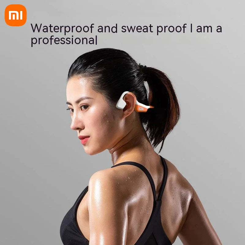 XIAOMI Wireless A20 Neckband Earphone Bluetooth Sport Earbud Bone Conduction Waterproof Headset Touch Control With Mic Headphone