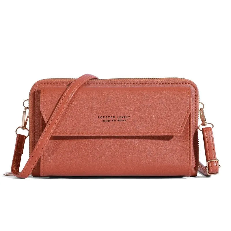 2023 New Crossbody Bag for Women – Summer Small Market Simple One Shoulder Bag for Mobile Phone, Double Layer Casual Small Body Bag.