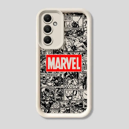 Marvel logotyp telefonfodral för Samsung Galaxy