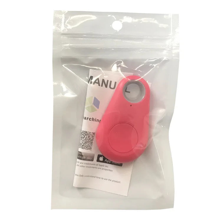 Mini GPS Locator AntiLost Alarm Plånbok Nyckelring Smart Tag Bluetooth-kompatibel Tracer Nyckelring Hund Pet Barn Tracker Key Finder