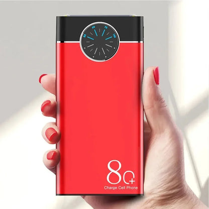 "30000mAh Lightweight and Portable Power Bank with LED Lighting and Digital Display