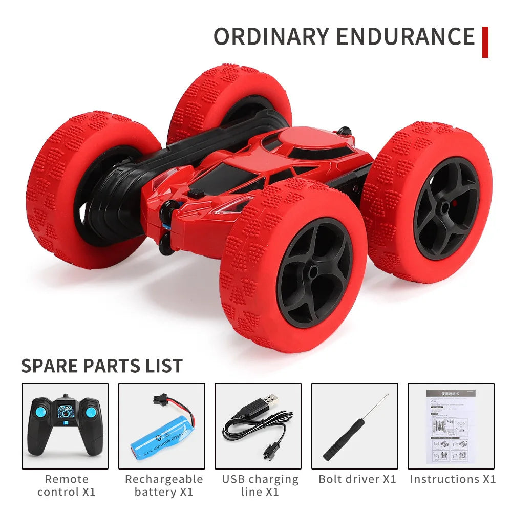 New RC Stunt Car: Double-Sided Flip, 360° Rotation, High-Speed