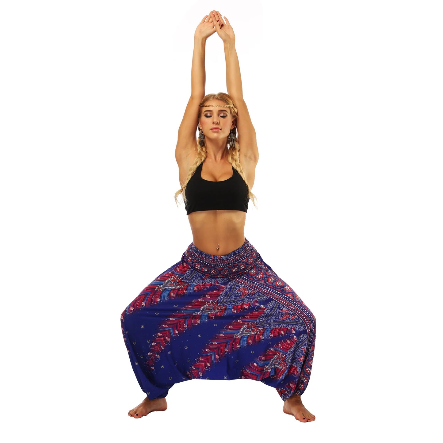 Bohemian Harem Pants for Yoga and Casual Wearl Wear