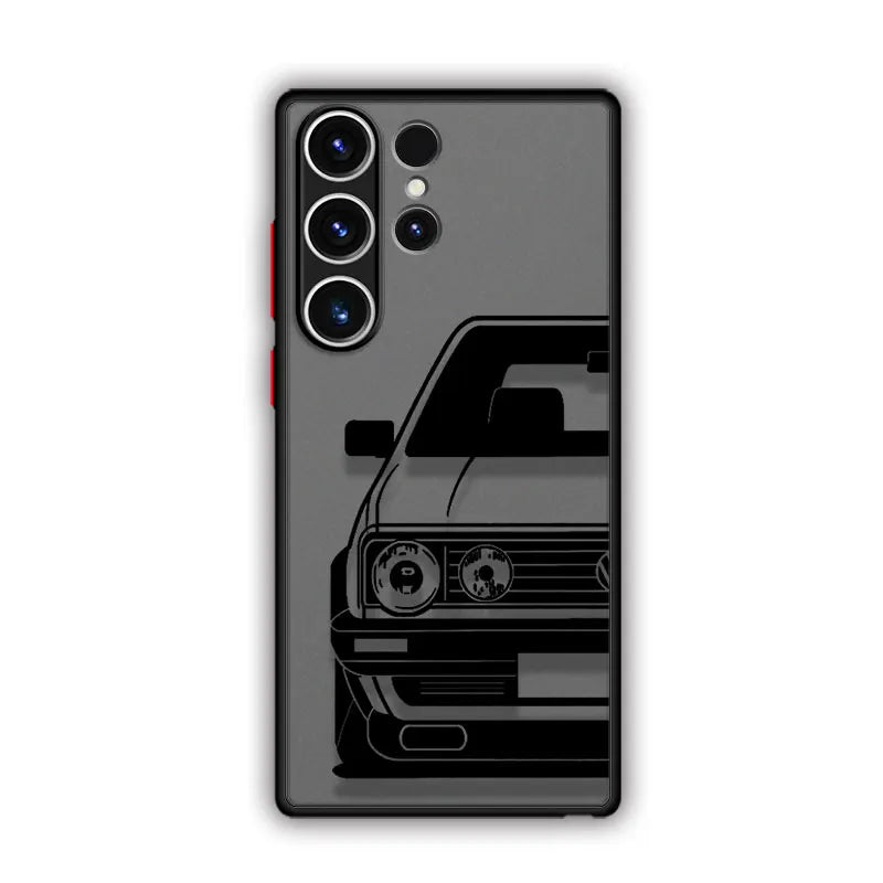 Sport Car Gtr Cover Matte Phone Case for Samsung Galaxy