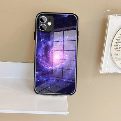 Universe Design Tempered Glass Phone Case for iPhone&Samsung