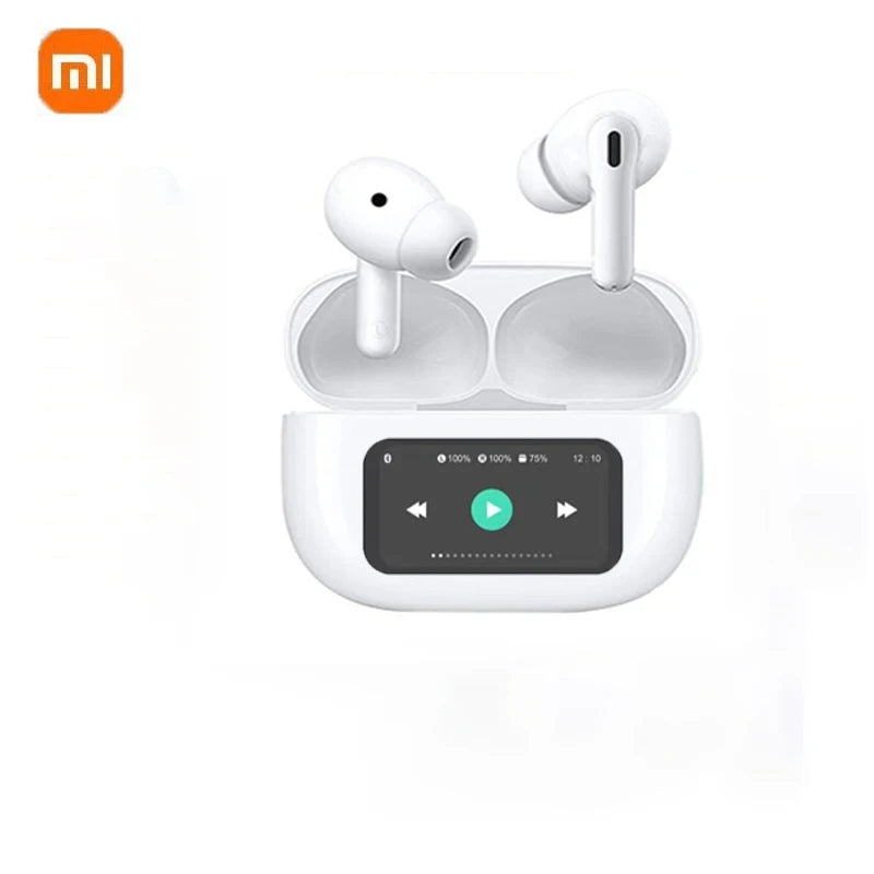 Xiaomi New Wireless Headset Touch Color Screen Bluetooth Headphones ANC Earphones, Super Bass Advanced Audio