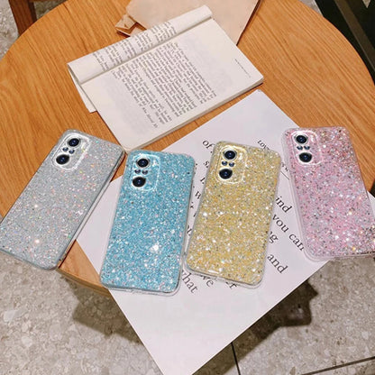 Shiny Glitter Silicone Soft Back Case For Samsung Galaxy