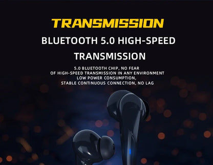 Original X15pro TWS Wireless Headphones Game Bluetooth Headphones with Microphones Noise Reduction High Fidelity Bass Earphones