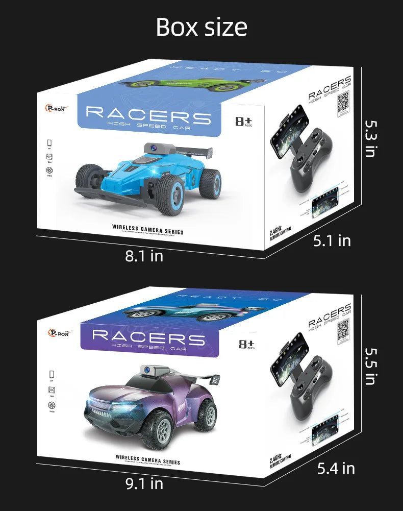 RC Car – 2.4GHz WiFi FPV, 1080P HD Camera, 1:20 Remote Control High-Speed Monster Truck Toy Vehicle for Kids