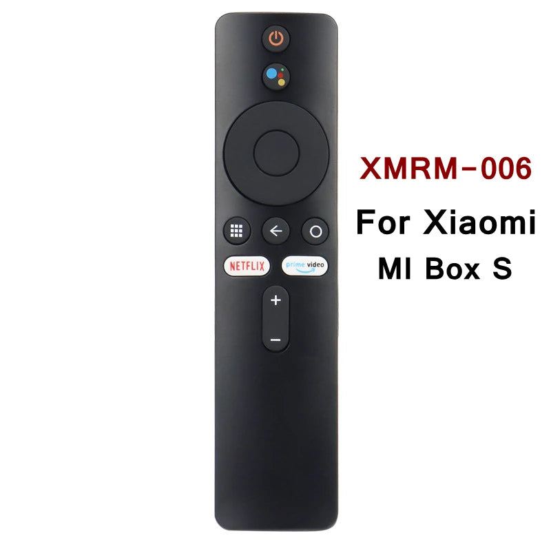 For Xiaomi MI Box S Bluetooth Voice Remote Control XMRM-006 Smart TV Box MI TV Stick MDZ-22-AB MDZ-24-AA Google Assistant