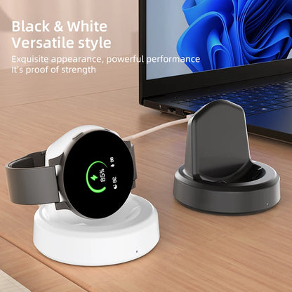 Magnetisk klocka Trådlös laddare för Samsung Galaxy Watch 8/7/6/5pro/5/4/3 Active 2 Portable USB-kabel Snabbladdningsdockningsstation