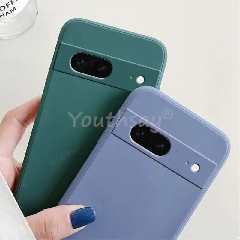 For Google Pixel Case Soft Original Liquid Silicone Phone