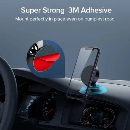 Car Phone Holder Magnetic Universal Magnet Phone Mount for iPhone 15 Samsung in Car Mobile Cell Phone Holder Stand GPS Support