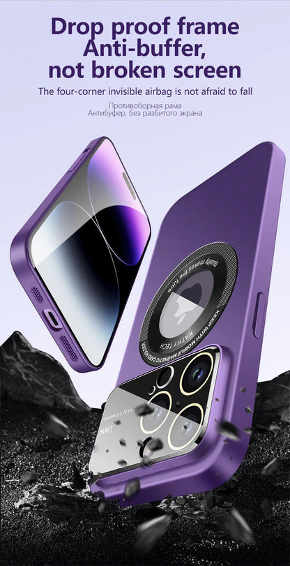 Pulple Luxury Matt Camera Lens Protector iPhone skal