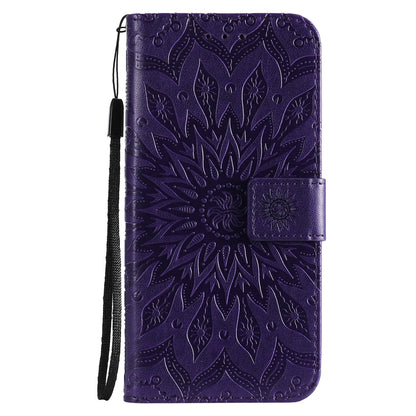 Lila läder telefonboksfodral Flower Honor 5 6 70 80 90 100 10 50 200 Lite 20 30 Pro 5G