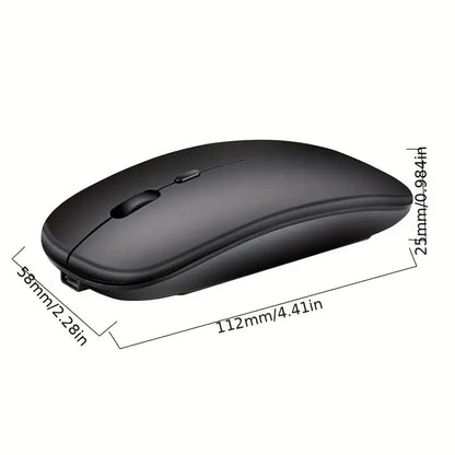 Rechargeable Wireless Mouse With 2.4GHz USB 1600DPI Mouse for Computer Laptop Tablet PC Macbook Gaming Mouse Gam