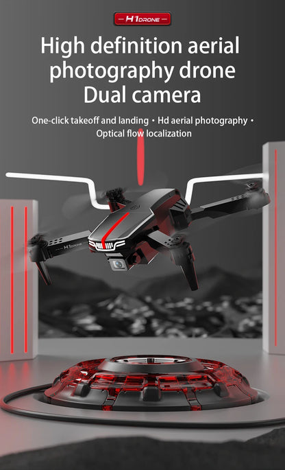 MHD H1 Drone Mini Folding Professional Drone with 4k camera Dron Drone 8k Professional RC Dual Camera Drone RC Quadrocopter Toys