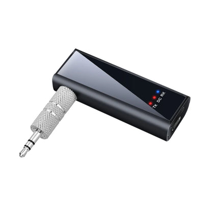 Ny Bluetooth 5.4 Audio Transmitter Receiver 3.5MM AUX Stereo Music Wireless Adapter Med Mic Support TF Card Play För Bil TV PC