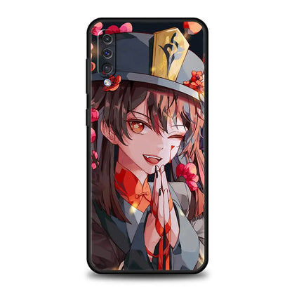 Genshin Impact Hu Tao Xiao Phone Case For Samsung A52 A12 A32 4G A22 5G A30 A50 A20e A72 A70 A02s A04s A10s A20s A40 A42 Cover